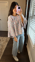 Lauren Knit Top | Cotton Candy